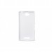 Чехол накладка Sony Xperia C c2305 панель бампер белая