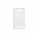 Чехол накладка Sony Xperia C c2305 панель бампер белая