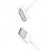 Usb кабель iPhone 4 Hoco x23 белый 1 метр