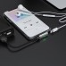 Переходник HOCO LS28 3 in 1 Apple to Lightning аудио кабель