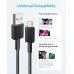 Кабель Anker 322 USB-A to USB-C-1.8m Nylon черный (6962730)