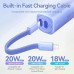 Внешний аккумулятор Vention 5000mAh 20W PD USB-C In/Out Lightning In/Out with cable FHWY0