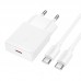 Мережевий зарядний пристрій з кабелем HOCO N72 Speed single-port PD20W ultra-thin charger set(C to C)(EU) Мережевий зарядний пристрій з кабелем HOCO N72 Speed single-port PD20W ultra-thin charger set(C to C)(EU)