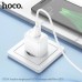 Мережевий зарядний пристрій HOCO CS52A Surplus single-port QC3.0 charger + Micro білий Мережевий зарядний пристрій HOCO CS52A Surplus single-port QC3.0 charger + Micro білий