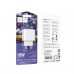 Мережевий зарядний пристрій HOCO CS52A Surplus single-port QC3.0 charger білий