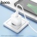 Мережевий зарядний пристрій HOCO CS52A Surplus single-port QC3.0 charger білий