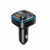 ФМ-модулятор XO BCC08 MP3 5V/3.1A Car Charger with Ambient Light Чорний