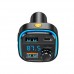 ФМ-модулятор XO BCC08 MP3 5V/3.1A Car Charger with Ambient Light Чорний