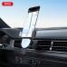 Автотримач XO C126 Mirror face gravity air outlet latch bracket Срібно-чорний
