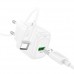 Мережевий зарядний пристрій HOCO CS52A Surplus single-port QC3.0 charger set(Type-C) білий Мережевий зарядний пристрій HOCO CS52A Surplus single-port QC3.0 charger set(Type-C) білий