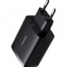 Мережевий зарядний пристрій Baseus Compact Charger 3-USB 17W EU чорний CCXJ020101