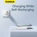 Універсальна мобільна батарея Baseus Magnetic Mini Wireless Fast Charge 5 000 mAh 20W білий P10022107223-00