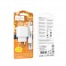 Мережевий зарядний пристрій HOCO CS51A Surplus dual-port charger 2USB/2,4A Type-C cable Set білий