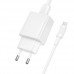 Мережевий зарядний пристрій BOROFONE BAS71A Source 1USB/2.1A Micro білий Мережевий зарядний пристрій BOROFONE BAS71A Source 1USB/2.1A Micro білий