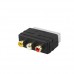Переходник Scart папа - 3RCA мама S-video c переключателем