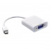 Конвертер mini Display Port папа на Vga мама 30cm пакет