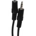 Удлинитель Tcom аудио 1.5 метра mini-Jack 3.5 мм папа мама стерео