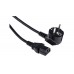 Кабель питания для ПК 1.2m 0.75mm Cee 7/7 - Iec C13 евровилка 3 пина
