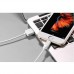 Кабель Hoxo X1 Rapid для iPhone 5 6 7 8 X - 3 метра белый