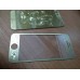 Защитное стекло для iPhone 5 5S золотое с рисунком комплект