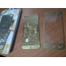 Защитное стекло для iPhone 5 5S золотое с рисунком комплект