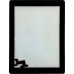 Тач панель для Apple iPad 2 черная с кнопкой Home