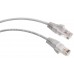Патч-корд UTP RJ45 Cat.5e длина 1м серый