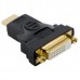 Переходник Hdmi male - Dvi female 24 + 1 pin черный