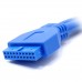 Планка расширения Usb 3.0 на заднюю панель 2 порта косичка