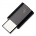 Адаптер переходник XIAOMI USB Type-C to Micro USB Adapter Black (SJV4065TY)
