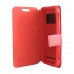 Откидной чехол Florence Travel для Alcatel Onetouch Idol 2 Mini L 6014X книжка вбок, чехол подставка, обложка