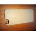 Чехол-накладка прорезиненная оригинальная iPhone 6 6s под кожу бежевая