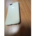 Чехол-накладка прорезиненная оригинальная iPhone 6 6s под кожу бежевая