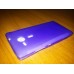 Чехол-бампер Sony Xperia SP M35h/M35C/C530X/C5302/C5303 Накладка силиконовая фиолетовая