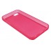 Чехол-накладка для iPhone 5c силиконовый розовый