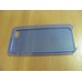 Чехол-накладка для iPhone 5С ультратонкий пластик голубая
