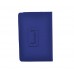 Чехол книжка Samsung T230 T231 Tab 4 7.0 синяя универсальная