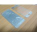Стекла защитные iPhone SE 5 5s комплект с гравировкой переднее и заднее