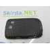 Чехол-накладка для Samsung S3850 сеточка пластик черный