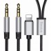 Переходник Lightning to AUX 3.5mm (male) Apple Adapter Baseus L33