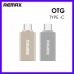 Адаптер Type C-USB 3.0 Remax RA-Otg1 Otg золотой