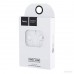 Стильная гарнитура Hoco M1 Apple White mic button call answering volume control