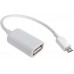 Кабель Шнур - переходник OTG (мама USB A - папа micro-USB 5pin) 0.2метра