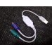 Переходник с мышей и клавиатур старых PS/2 - USB адаптер 2 в 1