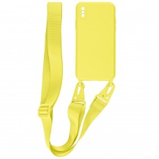 Чехол MiaMi Ribbon iPhone XS Max Yellow