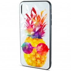 Чехол Crazy Prism for iPhone ХS Max PineApple #3