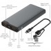 Внешний аккумулятор 4Smarts VoltHub Pro 10000mAh, 22,5W PD+QC3.0 GunMetal