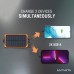 Портативная батарея с динамо-машиной, солнечной панелью и фонарем 4Smarts Solar PowerBank Prepper 12000mAh