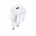 Сетевое зарядное устройство Usams US-CC124 T36 20W Super Si PD Fast Charger (EU) White (CC124TC02)