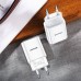 Сетевое зарядное устройство Usams US-CC075 T18 Single USB Travel Charger (EU) White (CC075TC01)